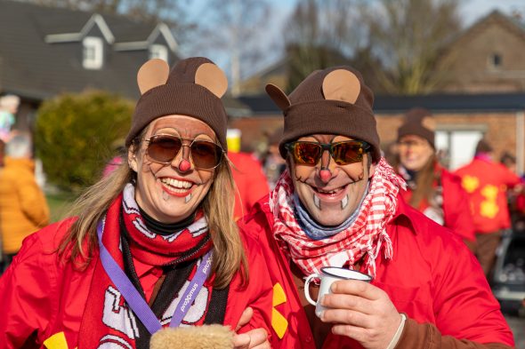 Karnevalszug in Raeren