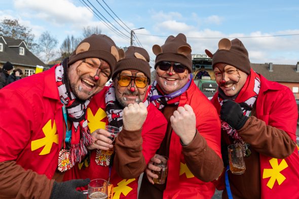 Karnevalszug in Raeren