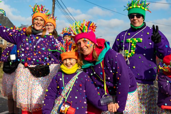 Karnevalszug in Raeren