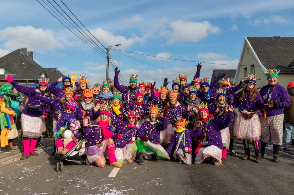 Karnevalszug in Raeren