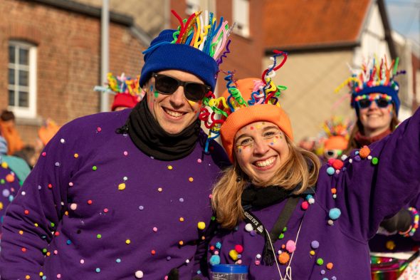 Karnevalszug in Raeren