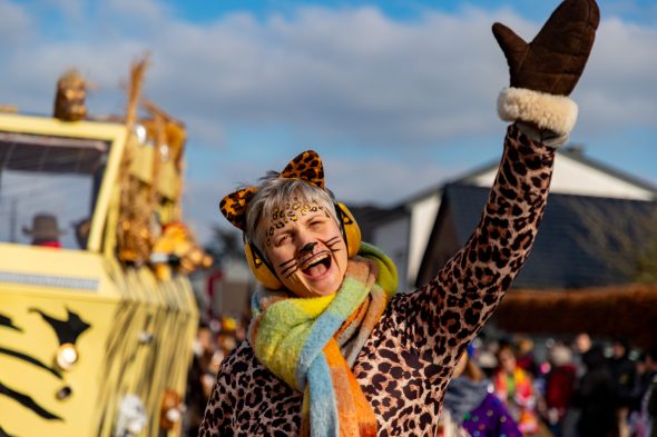 Karnevalszug in Raeren