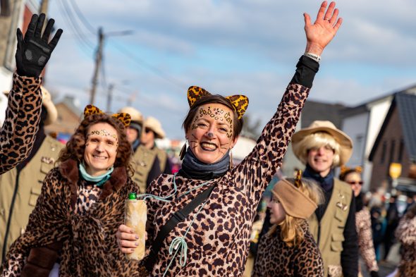 Karnevalszug in Raeren