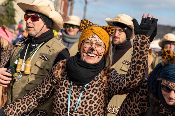 Karnevalszug in Raeren