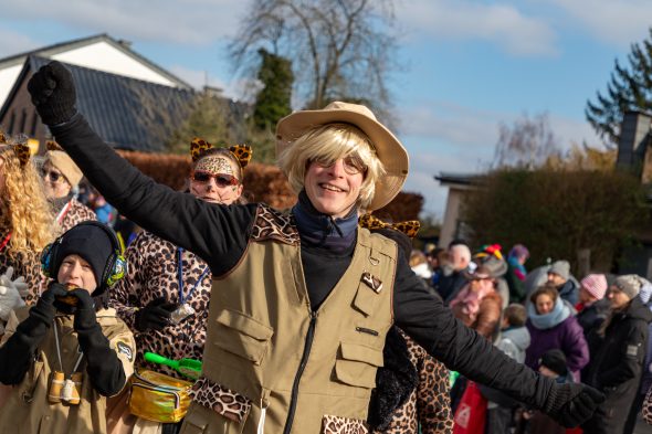 Karnevalszug in Raeren