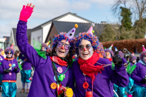 Karnevalszug in Raeren