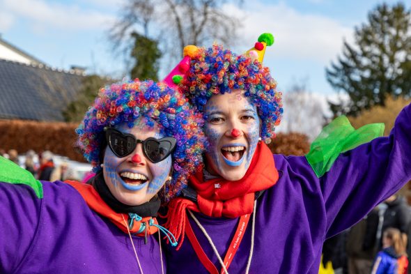 Karnevalszug in Raeren