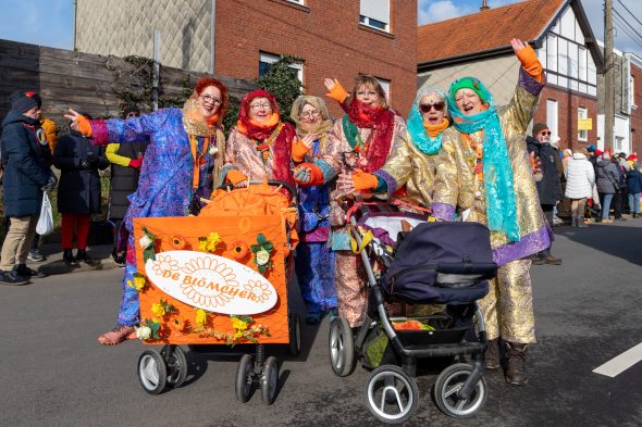 Karnevalszug in Raeren