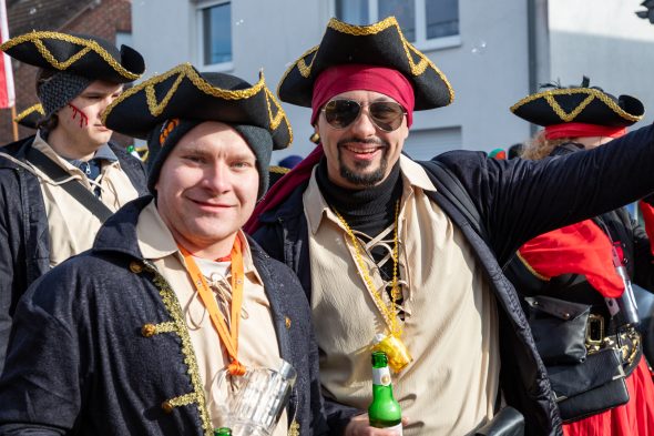 Karnevalszug in Raeren