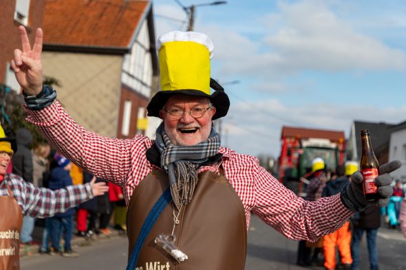 Karnevalszug in Raeren