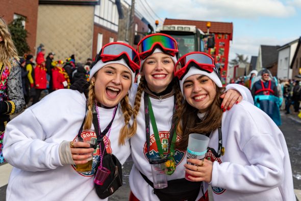 Karnevalszug in Raeren