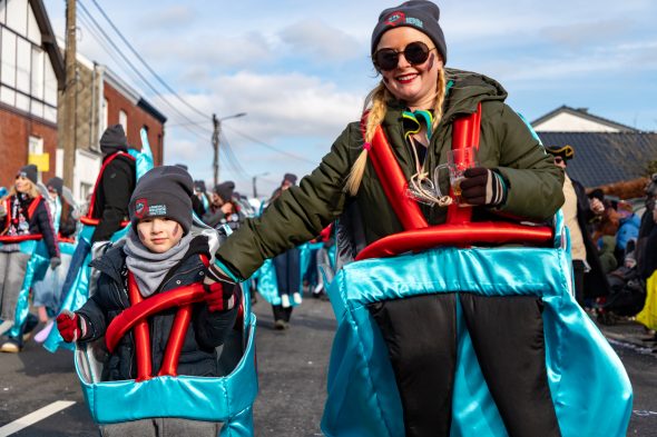 Karnevalszug in Raeren