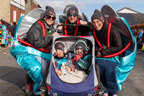 Karnevalszug in Raeren