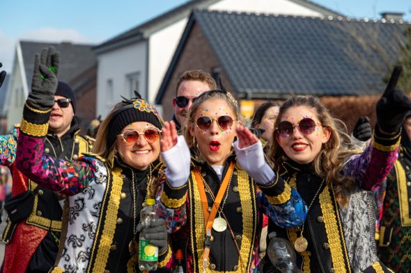 Karnevalszug in Raeren