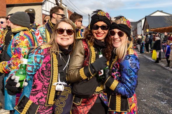 Karnevalszug in Raeren