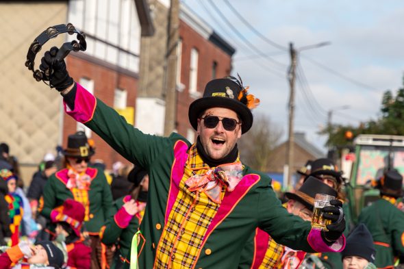 Karnevalszug in Raeren