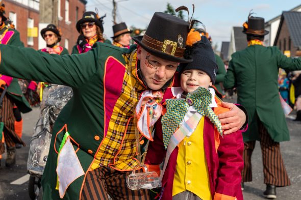 Karnevalszug in Raeren