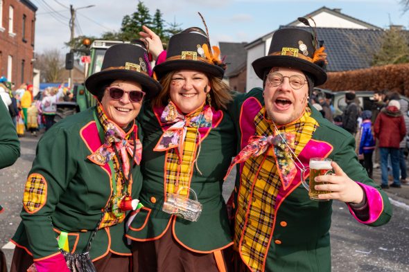 Karnevalszug in Raeren