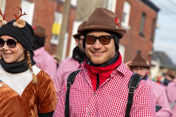 Karnevalszug in Raeren