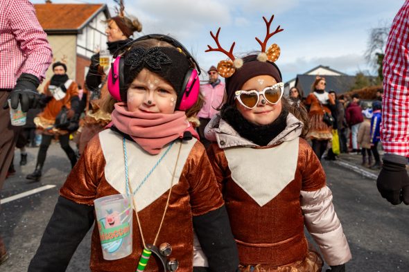 Karnevalszug in Raeren