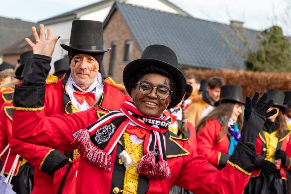 Karnevalszug in Raeren
