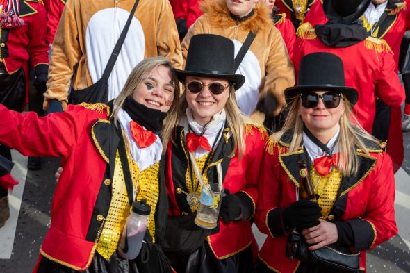 Karnevalszug in Raeren