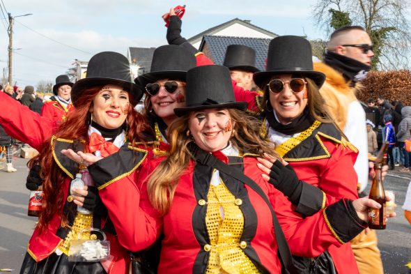 Karnevalszug in Raeren