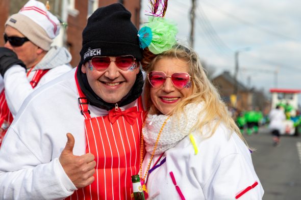 Karnevalszug in Raeren