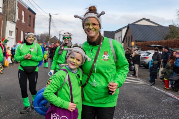 Karnevalszug in Raeren