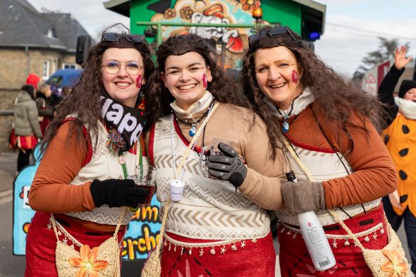 Karnevalszug in Raeren