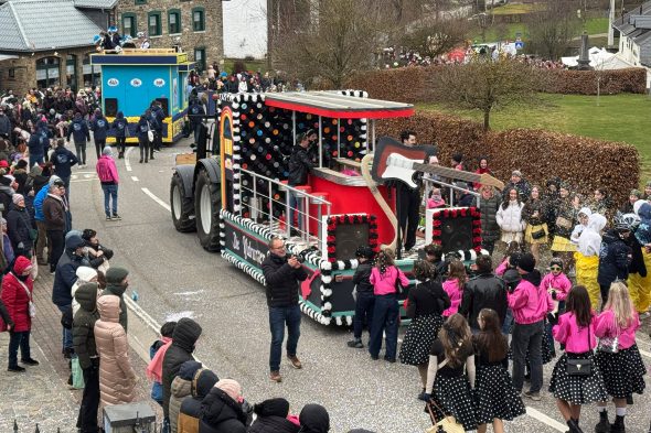 Karnevalszug in Deidenberg 2026