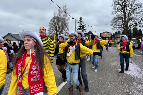 Karnevalszug in Deidenberg 2026