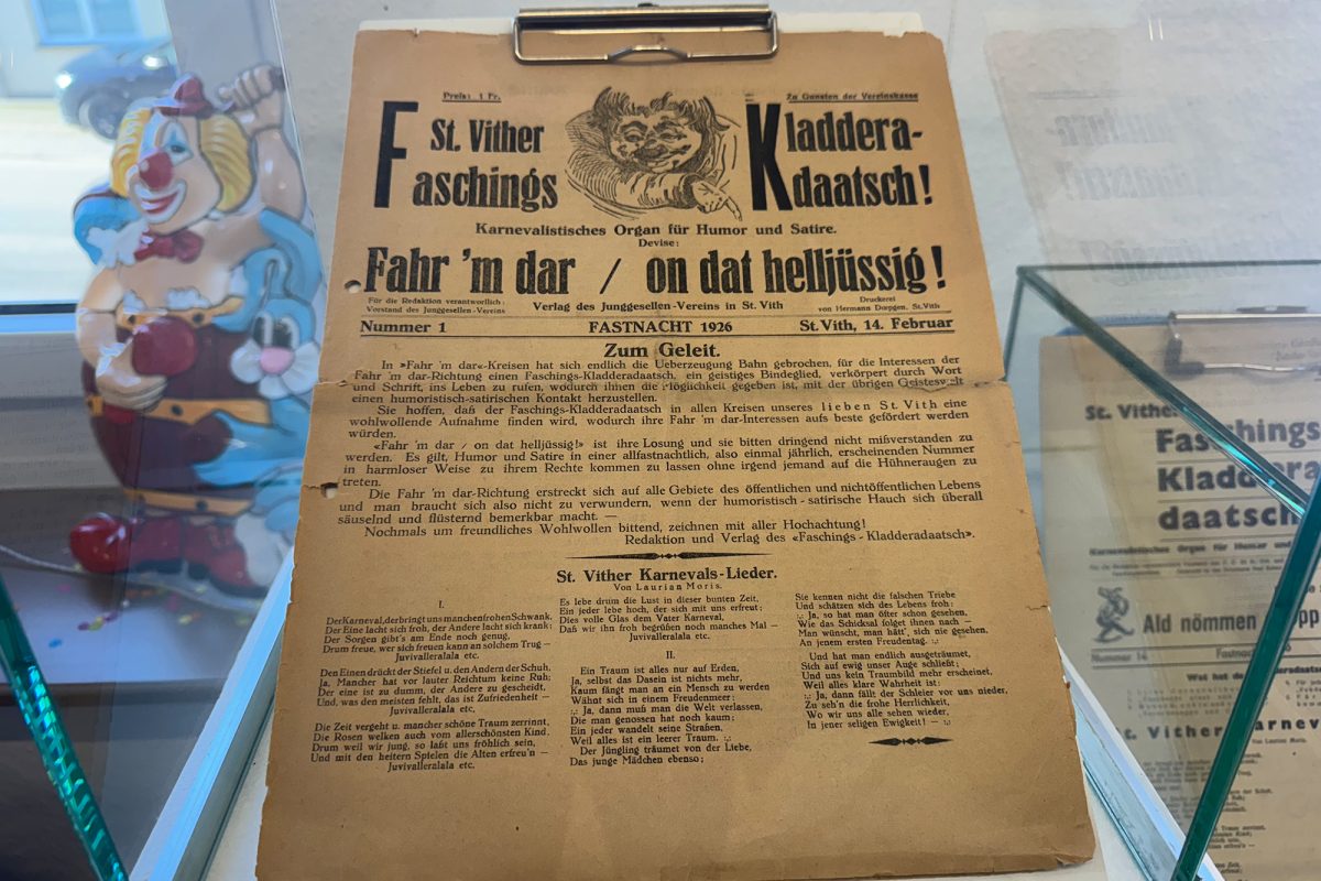 Erste Ausgabe der Zeitschrift aus dem Jahr 1926