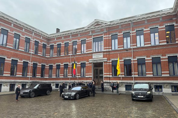 Eingang zur FN-Fabrik in Herstal