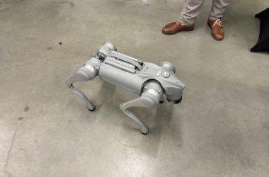 Roboterhund bei der Lichternacht der Technik