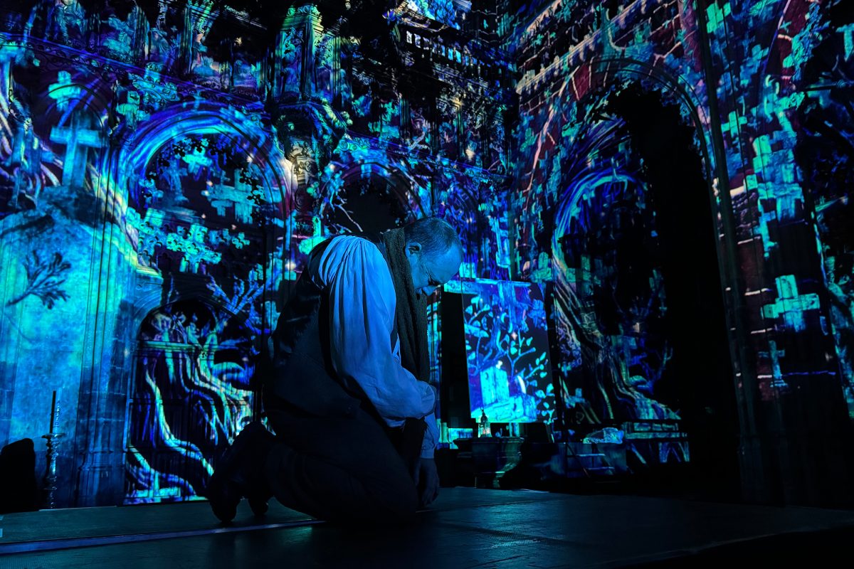 "Le Secret": Lichtershow in der Lütticher Kirche Saint-Jacques