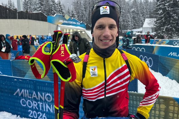 Marek Mackels nach dem Rennen