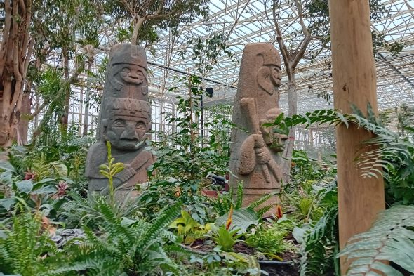 Tropenwelt "Edenya" im Tierpark Pairi Daiza