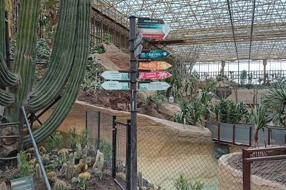 Tropenwelt "Edenya" im Tierpark Pairi Daiza