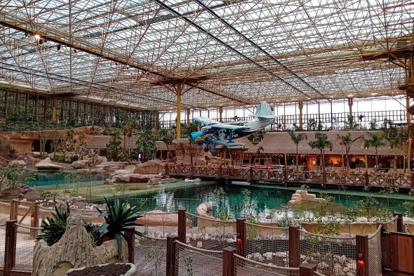 Tropenwelt "Edenya" im Tierpark Pairi Daiza