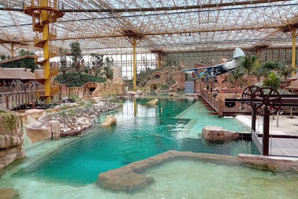 Tropenwelt "Edenya" im Tierpark Pairi Daiza