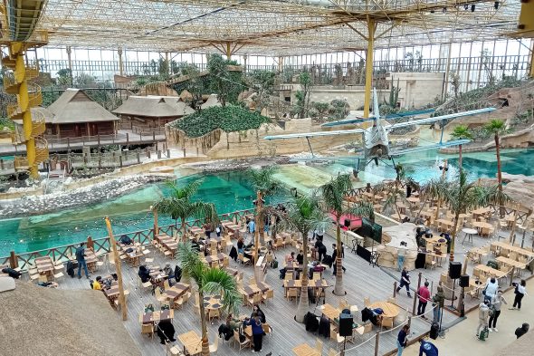 Tropenwelt "Edenya" im Tierpark Pairi Daiza