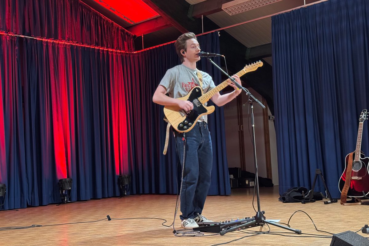 Marius Lerho beim politischen Aschermittwoch der SP Ostbelgien