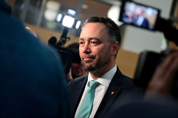 Außenminister Maxime Prévot