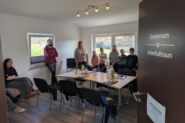 Resilienztraining für Kinder im Eupener Tierheim