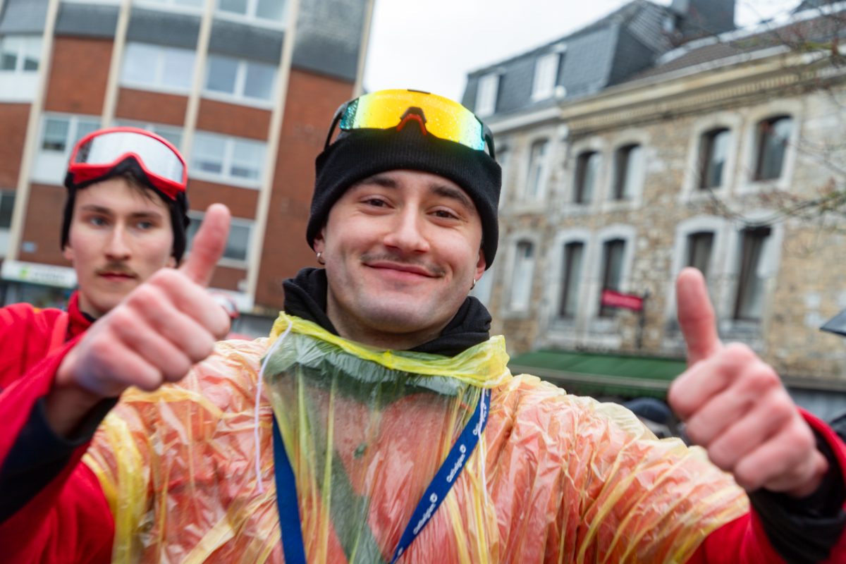 Rosenmontagszug in Eupen
