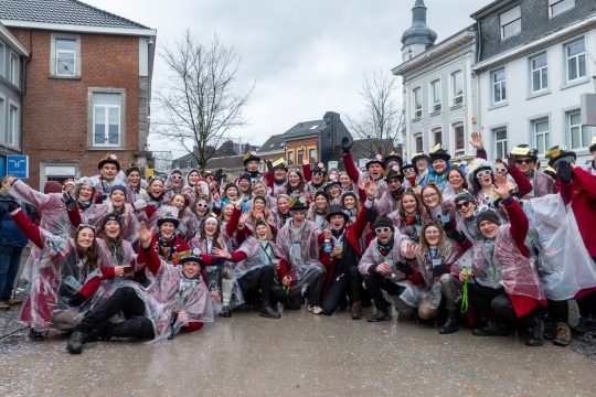 Rosenmontagszug in Eupen
