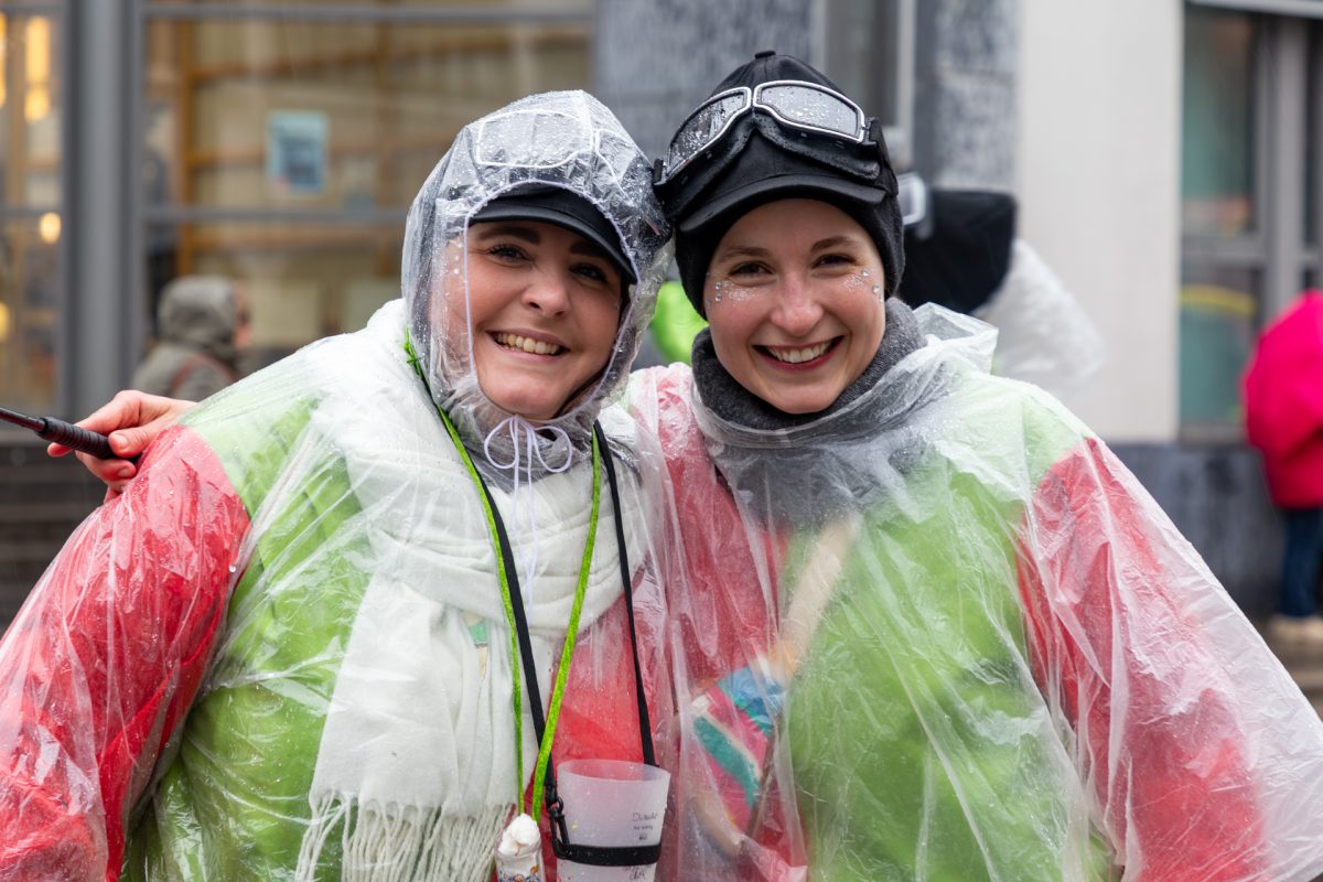 Rosenmontagszug in Eupen