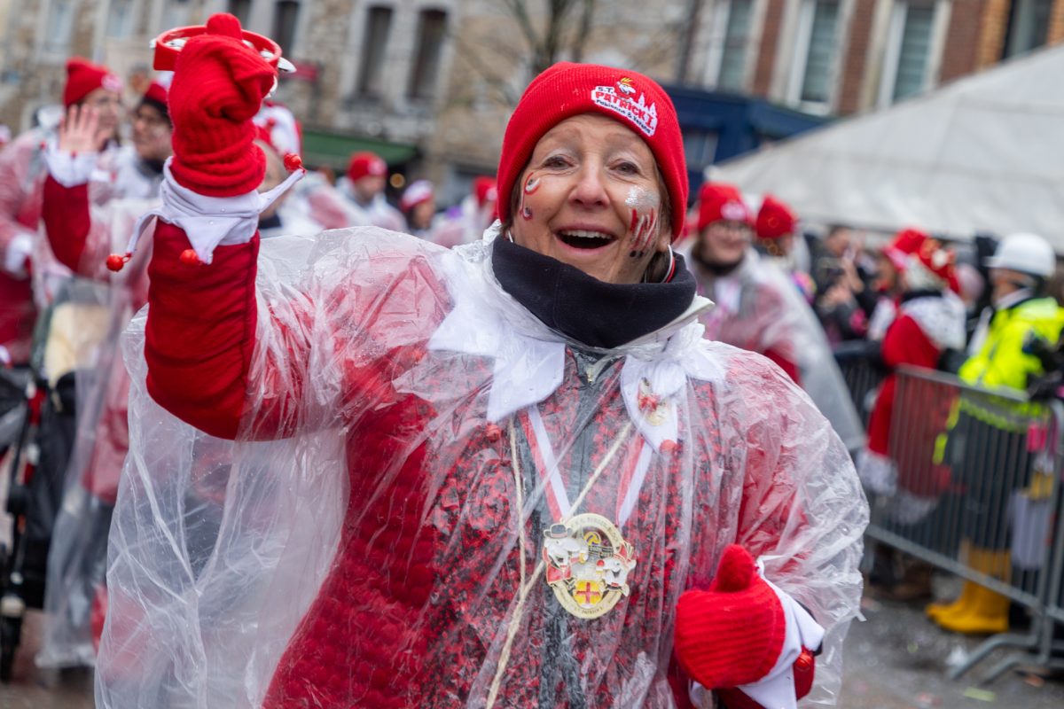 Rosenmontagszug in Eupen