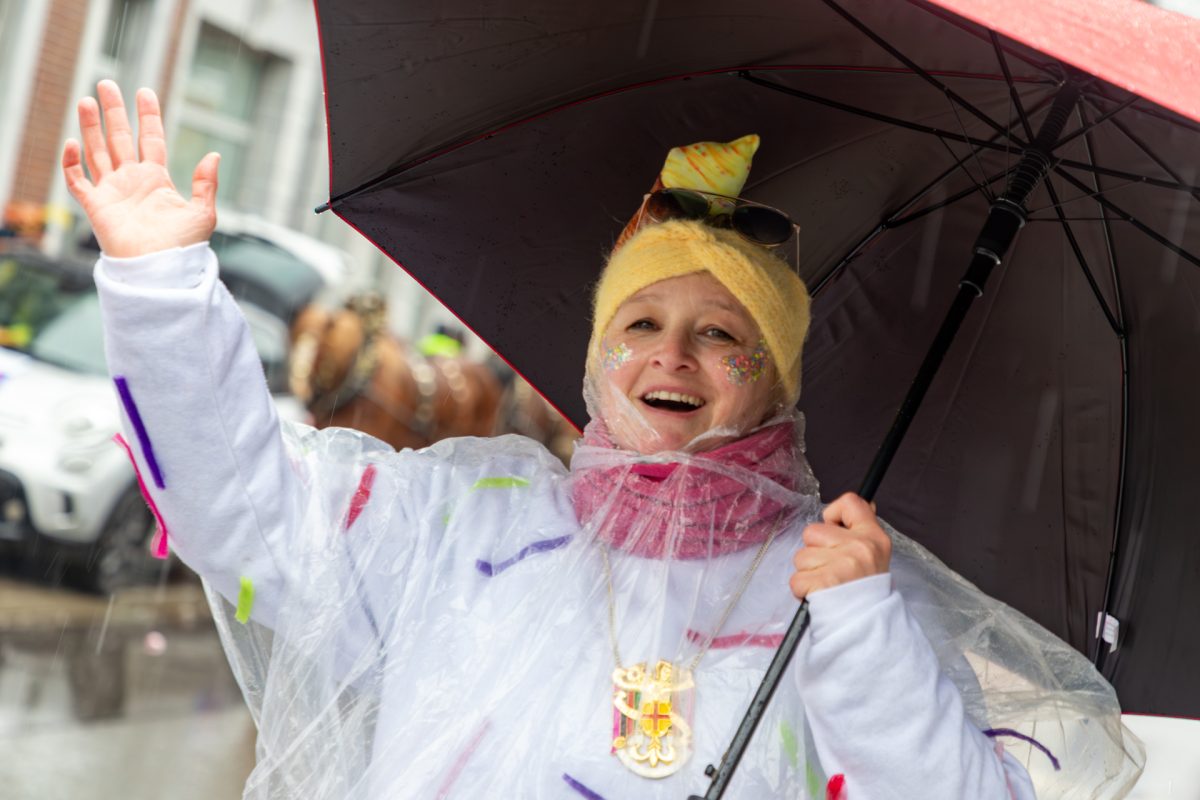 Rosenmontagszug in Eupen